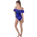 UV Mandala Frill Detail One Piece Swimsuit View2