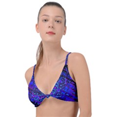 Uv Mandala Knot Up Bikini Top by MRNStudios