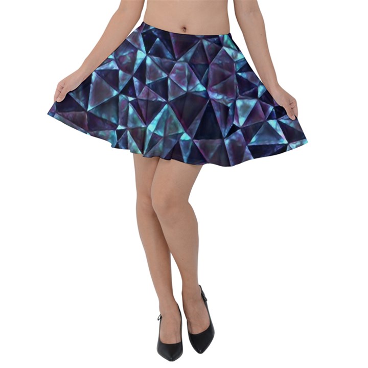 Tantha Velvet Skater Skirt