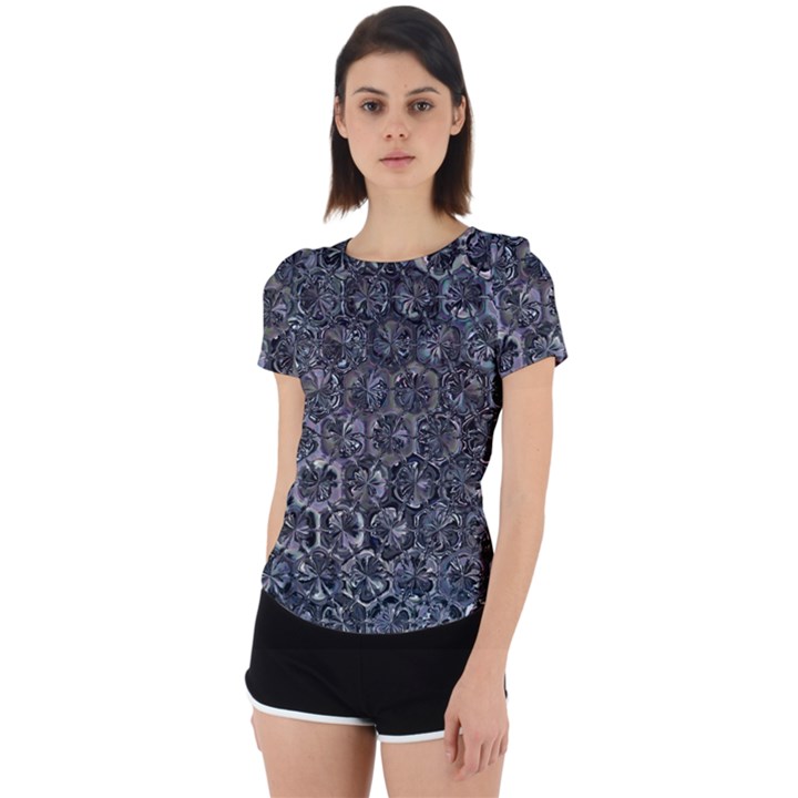 Lily Pads Back Cut Out Sport Tee