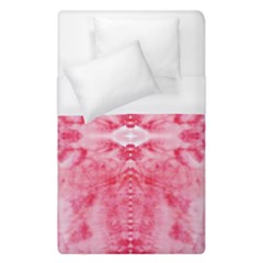 Pink Marbling Ornate Duvet Cover (single Size) by kaleidomarblingart