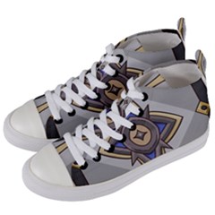 Abiogenisis Women s Mid-top Canvas Sneakers by sacredsymbology