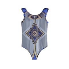 Abiogenisis Kids  Frill Swimsuit by sacredsymbology