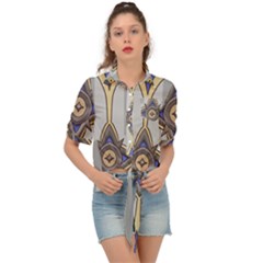 Abiogenisis Tie Front Shirt 