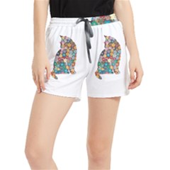 Flower Cat Runner Shorts