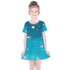 Bluesplash Kids  Simple Cotton Dress by LW323