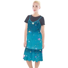 Bluesplash Camis Fishtail Dress by LW323