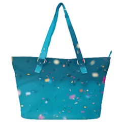 Bluesplash Full Print Shoulder Bag by LW323