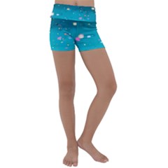 Bluesplash Kids  Lightweight Velour Yoga Shorts by LW323