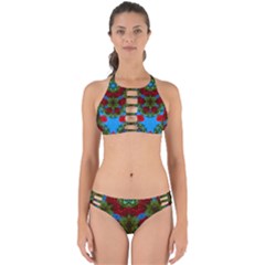 Rosette Perfectly Cut Out Bikini Set by LW323