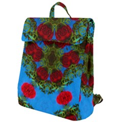 Rosette Flap Top Backpack by LW323