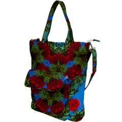 Rosette Shoulder Tote Bag by LW323