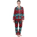 Holly Satin Long Sleeve Pajamas Set View1