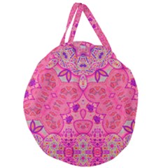 Pinkstar Giant Round Zipper Tote by LW323