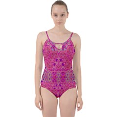 Pinkstar Cut Out Top Tankini Set by LW323