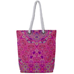 Pinkstar Full Print Rope Handle Tote (small) by LW323