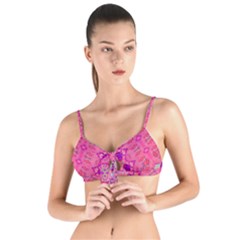 Pinkstar Tie Up Cut Bikini Top by LW323