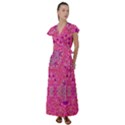 Pinkstar Flutter Sleeve Maxi Dress View1