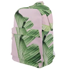 Palm Leaves On Pink Classic Backpack by goljakoff