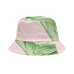 Palm Leaves On Pink Bucket Hat by goljakoff