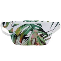 Tropical Leaves Waist Bag 