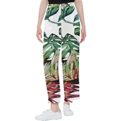 Tropical Leaves Women s Pants  by goljakoff