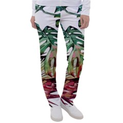 Tropical Leaves Women s Casual Pants by goljakoff