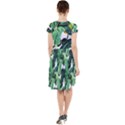 Banana leaves Cap Sleeve Midi Dress View2