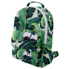 Banana Leaves Flap Pocket Backpack (small) by goljakoff