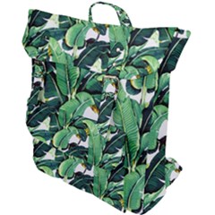 Banana Leaves Buckle Up Backpack by goljakoff