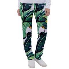 Banana Leaves Women s Casual Pants by goljakoff