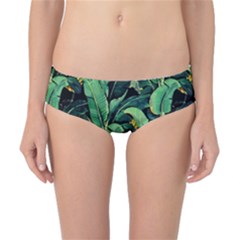 Night Banana Leaves Classic Bikini Bottoms by goljakoff