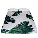 Banana leaves Fitted Sheet (California King Size) View1