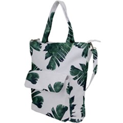 Banana Leaves Shoulder Tote Bag by goljakoff