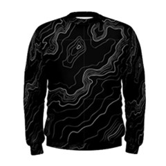 Topography Map Men s Sweatshirt by goljakoff