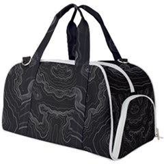 Topography Burner Gym Duffel Bag by goljakoff