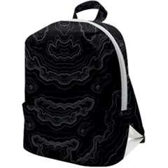 Topography Zip Up Backpack by goljakoff