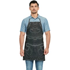 Topography Kitchen Apron by goljakoff