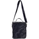 Topography map Crossbody Day Bag View3