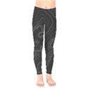 Topography map Kids  Leggings View1