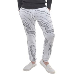 Topography Map Men s Jogger Sweatpants by goljakoff