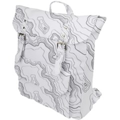 Topography Map Buckle Up Backpack by goljakoff