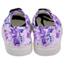 Hydrangea Blossoms Fantasy Gardens Pastel Pink and Blue Women s Classic Low Top Sneakers View4