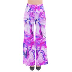 Hot Pink Fuchsia Flower Fantasy  So Vintage Palazzo Pants by CrypticFragmentsDesign