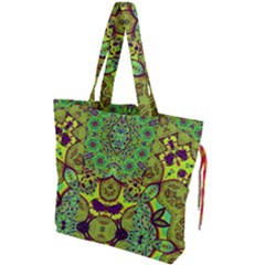 Yellowbelle Drawstring Tote Bag by LW323