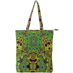 Yellowbelle Double Zip Up Tote Bag by LW323