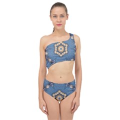 Denimpearls Spliced Up Two Piece Swimsuit by LW323