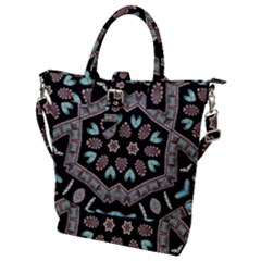 Zaz Buckle Top Tote Bag by LW323