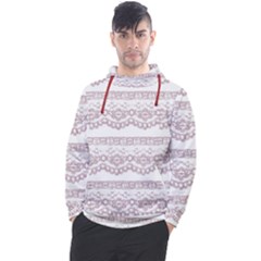 Purple-lace Men s Pullover Hoodie by PollyParadise