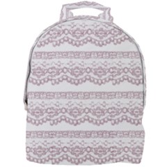 Purple-lace Mini Full Print Backpack by PollyParadise